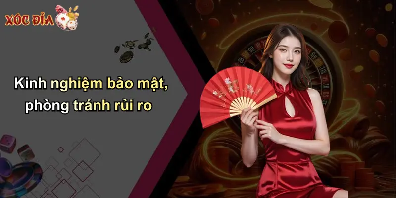 Kinh nghiệm bảo mật, phòng tránh rủi ro