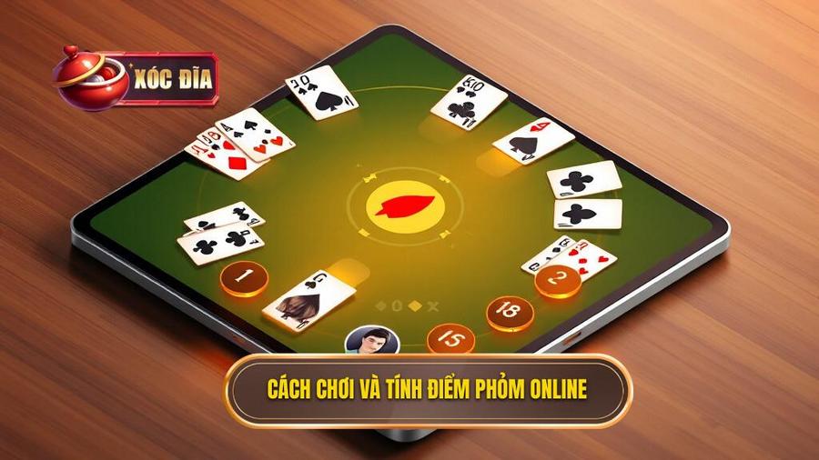 Luật chơi cơ bản và cách tính điểm trong Phỏm online