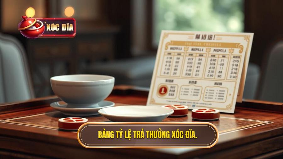 Bảng Tỷ Lệ Trả Thưởng Trong Xóc Đĩa Trực Tuyến